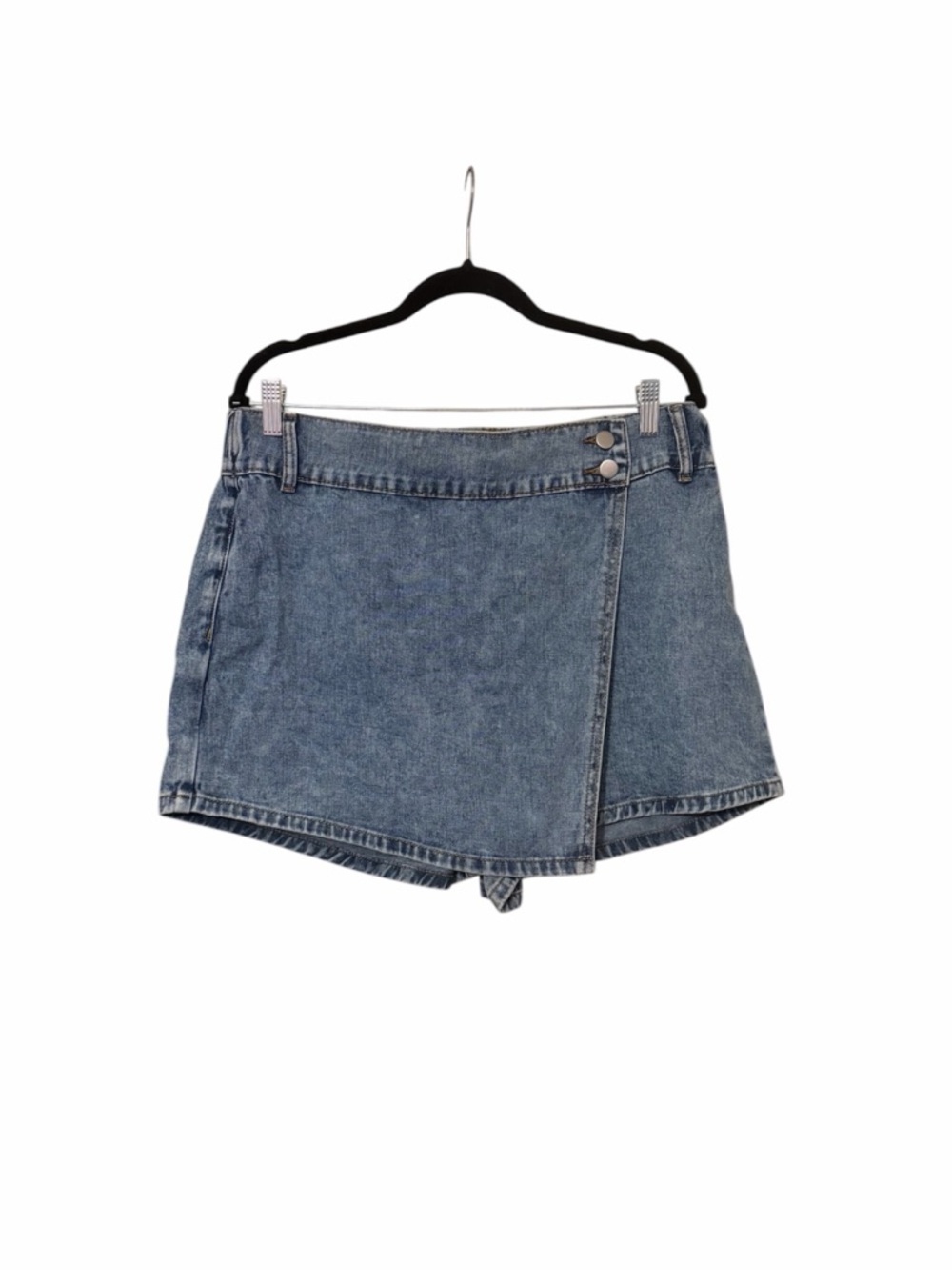 SHEIN Denim Wrap Skort • Size 1X